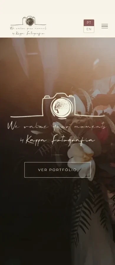 Kappa Fotografia - Versão mobile